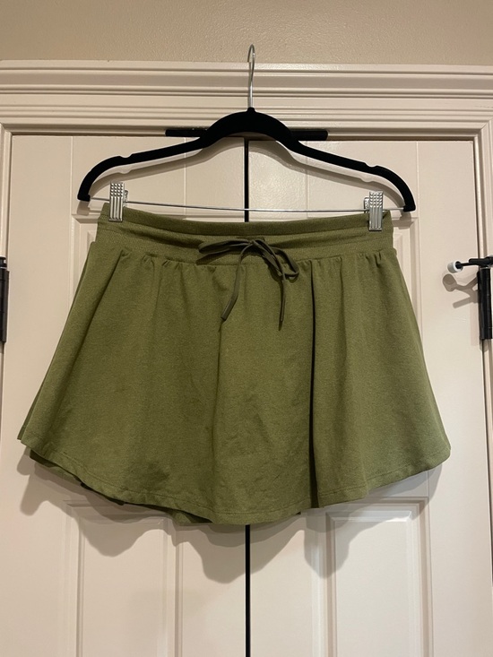 Fabletics Pants - Fabletics Olive Drawstring Skort
